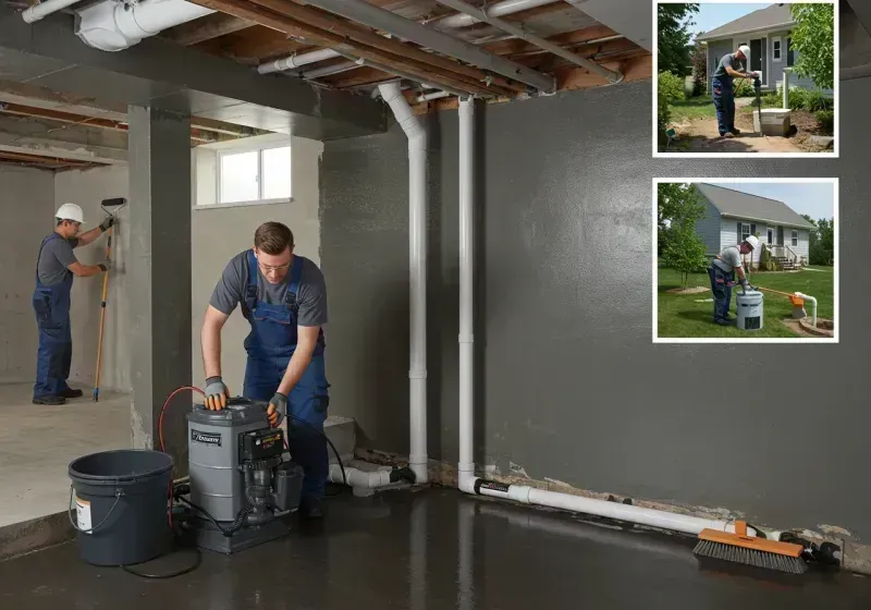 Basement Waterproofing and Flood Prevention process in Del Rey, CA